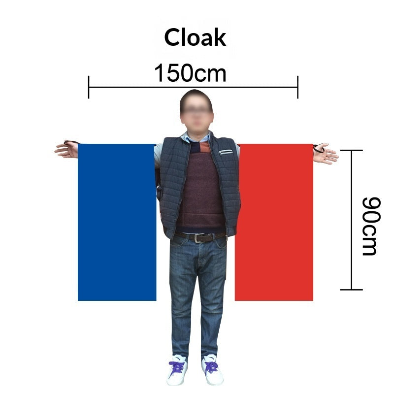 Cheering On The World Cup Stadium With Shawls And Flags